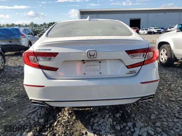 2020 Honda Accord Sport with VIN 1HGCV2F37LA008530, listed as a Copart auction lot 81198015 with 58,268 mi miles and Salvage title. Bid and sale history available at DreamBid. Image 6.