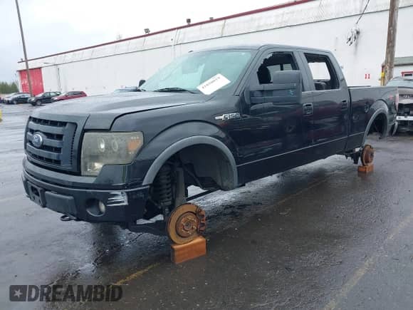 2010 Ford F-150 XL with VIN 1FTFW1EV6AFD46538, listed as a IAAI auction lot 41850019 with 341,279 mi miles and . Bid and sale history available at DreamBid. Image 2.