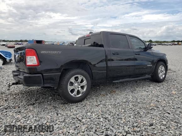 2022 Ram 1500 Big Horn z VIN 1C6RREMTXNN126026, wystawiony jako Copart lot #71054735 z przebiegiem 44 117 mil mil oraz Nie do naprawy • Non repairable. Historia ofert i sprzedaży dostępna na DreamBid. Obrazek 3.