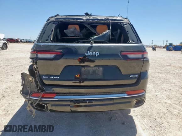 2023 Jeep Grand Cherokee Summit Reserve с VIN 1C4RJKEG1P8101162, выставлен на аукционе Copart как лот 57878925 с пробегом 77 090 миль миль и Списание • Salvage title. История ставок и продаж доступна на DreamBid. Изображение 6.