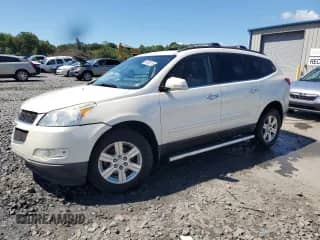 2012 Chevrolet Traverse 2LT with VIN 1GNKVJED3CJ341202, listed as a Copart auction lot 69852215 with 170,796 mi miles and Salvage title. Bid and sale history available at DreamBid. Image 1.