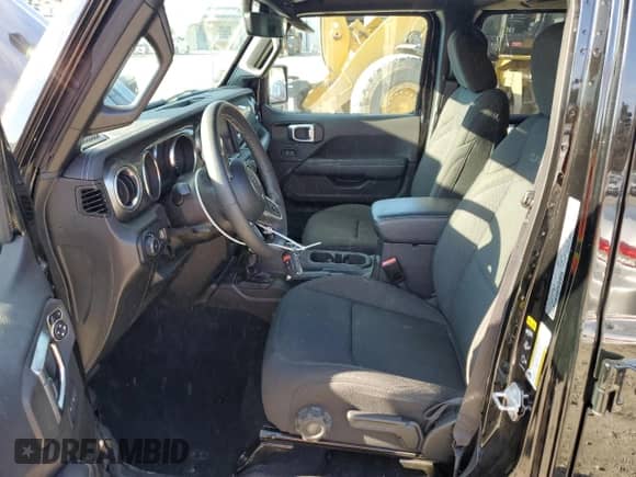 2023 Jeep Wrangler Sahara Altitude with VIN 1C4HJXEG4PW666090, listed as a Copart auction lot 78541664 with 37,745 mi miles and Salvage title. Bid and sale history available at DreamBid. Image 7.