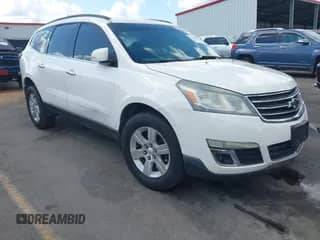 2014 Chevrolet Traverse LT с VIN 1GNKRGKD2EJ100181, выставлен на аукционе IAAI как лот 43201686 с пробегом 168 047 миль миль и . История ставок и продаж доступна на DreamBid. Изображение 1.