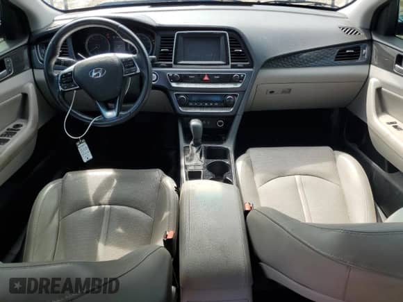 2018 Hyundai Sonata Sport with VIN 5NPE34AF0JH646148, listed as a Copart auction lot 69790185 with 95,843 mi miles and Salvage title. Bid and sale history available at DreamBid. Image 8.