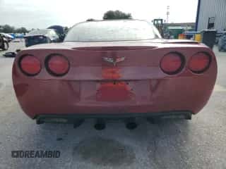 2006 Chevrolet Corvette with VIN 1G1YY26U665106605, listed as a Copart auction lot 74205954 with 110,163 mi miles and Salvage title. Bid and sale history available at DreamBid. Image 6.