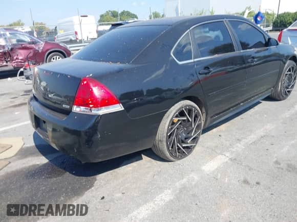 2012 Chevrolet Impala LS Fleet with VIN 2G1WF5E38C1183433, listed as a IAAI auction lot 43163725 with 307,557 mi miles and . Bid and sale history available at DreamBid. Image 4.