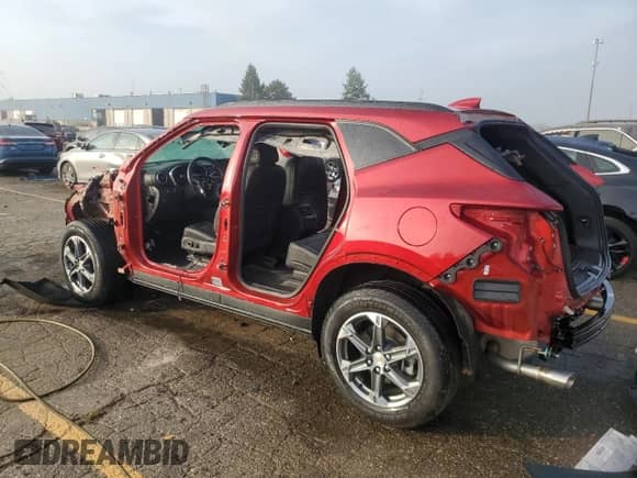 2023 Chevrolet Blazer LT z VIN 3GNKBDRS6PS209249, wystawiony jako Copart lot #72239274 z przebiegiem Nie podano mil oraz Nie do naprawy • Non repairable. Historia ofert i sprzedaży dostępna na DreamBid. Obrazek 2.