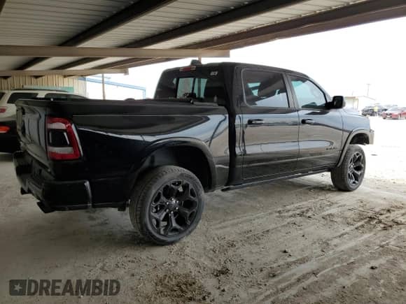 2020 Ram 1500 Limited z VIN 1C6RREHT5LN210164, wystawiony jako Copart lot #45563805 z przebiegiem 49 226 mil mil oraz Szkoda całkowita • Salvage title. Historia ofert i sprzedaży dostępna na DreamBid. Obrazek 3.