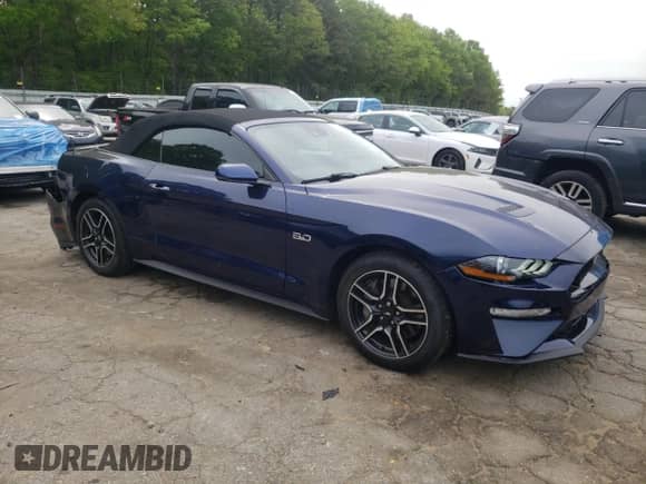 2020 Ford Mustang GT Premium с VIN 1FATP8FF8L5156707, выставлен на аукционе Copart как лот 52935485 с пробегом 77 186 миль миль и Списание • Salvage title. История ставок и продаж доступна на DreamBid. Изображение 4.