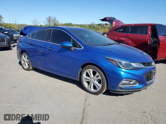 2016 Chevrolet Cruze Premier with VIN 1G1BG5SM3G7317332, listed as a Copart auction lot 85497275 with 44,848 mi miles and Salvage title. Bid and sale history available at DreamBid. Image 4.