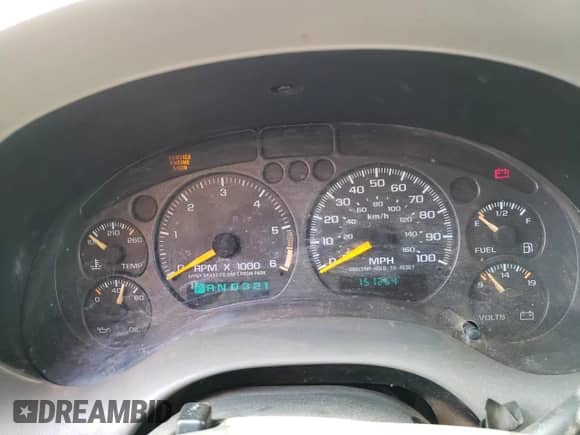 2001 Chevrolet Blazer LS with VIN 1GNCS18W71K102298, listed as a Copart auction lot 74227024 with 151,264 mi miles and Salvage title. Bid and sale history available at DreamBid. Image 9.