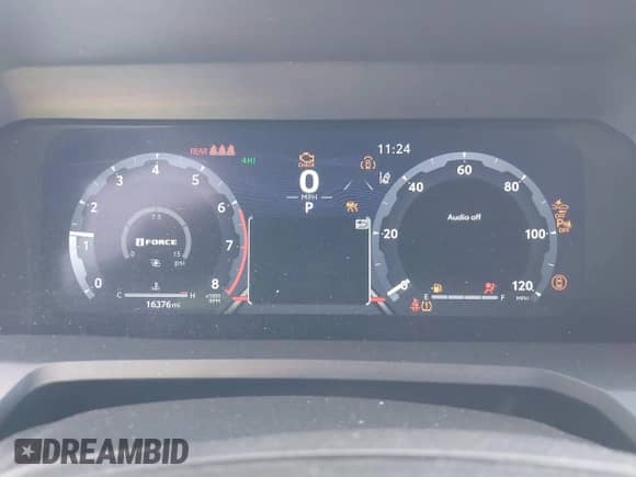 2024 Toyota Tacoma SR5 with VIN 3TMLB5JN6RM027745, listed as a IAAI auction lot 41479793 with 16,376 mi miles and . Bid and sale history available at DreamBid. Image 7.