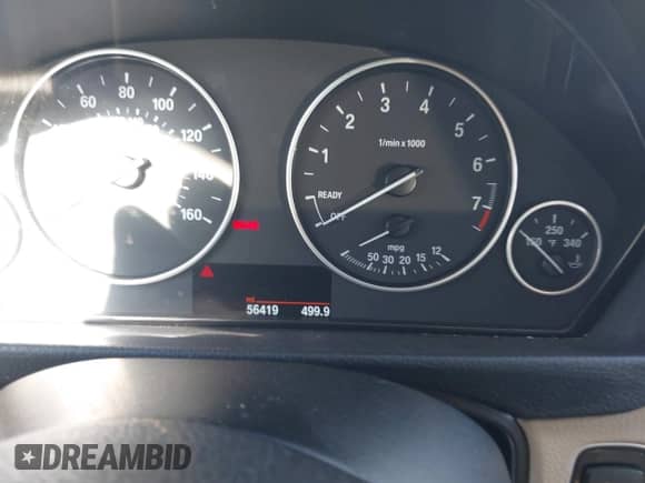 2016 BMW 3 Series 320i xDrive with VIN WBA8A3C54GK688539, listed as a IAAI auction lot 41367993 with 56,419 mi miles and . Bid and sale history available at DreamBid. Image 7.