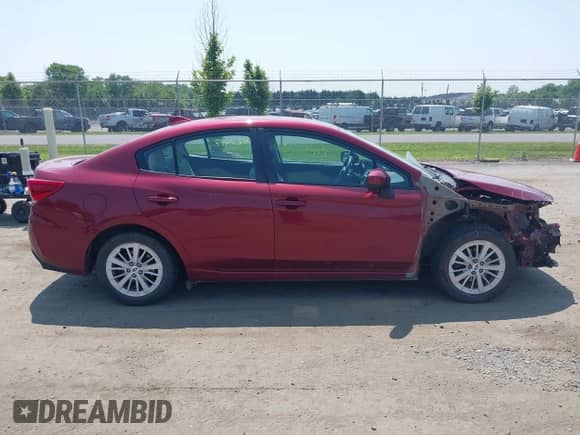 2017 Subaru Impreza Premium with VIN 4S3GKAD65H3629082, listed as a IAAI auction lot 42427417 with 65,609 mi miles and . Bid and sale history available at DreamBid. Image 13.