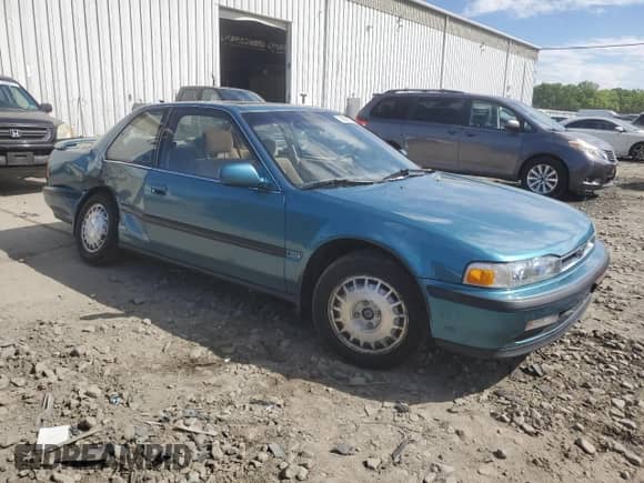 1991 Honda Accord with VIN 1HGCB7269MA071166, listed as a Copart auction lot 56202235 with 107,136 mi miles and Salvage title. Bid and sale history available at DreamBid. Image 4.
