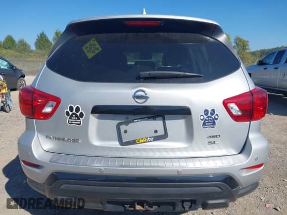 2017 Nissan Pathfinder SL with VIN 5N1DR2MMXHC693861, listed as a IAAI auction lot 43226928 with 98,715 mi miles and . Bid and sale history available at DreamBid. Image 16.