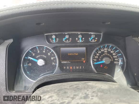 2013 Ford F-150 Lariat with VIN 1FTFW1ET7DKF18182, listed as a Copart auction lot 68183995 with 165,863 mi miles and Salvage title. Bid and sale history available at DreamBid. Image 9.