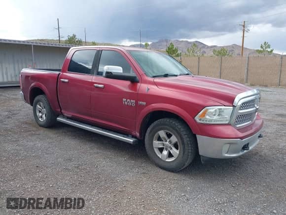 2013 Ram 1500 Laramie with VIN 1C6RR7NT3DS629763, listed as a IAAI auction lot 43197843 with 178,927 mi miles and . Bid and sale history available at DreamBid. Image 1.