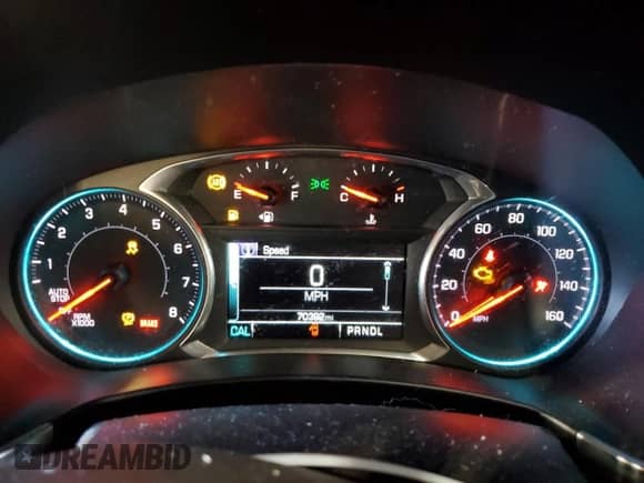 2018 Chevrolet Equinox LT с VIN 2GNAXTEX4J6166612, выставлен на аукционе Copart как лот 80541175 с пробегом 70 392 миль миль и Списание • Salvage title. История ставок и продаж доступна на DreamBid. Изображение 9.