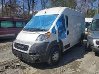 2022 Ram ProMaster Cargo z VIN 3C6LRVBG2NE118762, wystawiony jako Copart lot #50584385 z przebiegiem 48 409 mil mil oraz Szkoda całkowita • Salvage title. Historia ofert i sprzedaży dostępna na DreamBid. Obrazek 1.