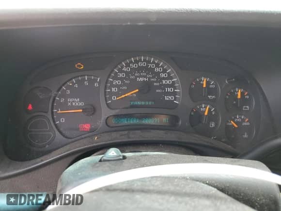2003 GMC Sierra 1500 SLE with VIN 2GTEC19T031344095, listed as a Copart auction lot 59605215 with 200,891 mi miles and Salvage title. Bid and sale history available at DreamBid. Image 9.