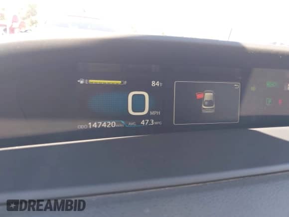 2020 Toyota Prius L Eco with VIN JTDKARFU2L3118901, listed as a IAAI auction lot 43373660 with 147,420 mi miles and . Bid and sale history available at DreamBid. Image 7.