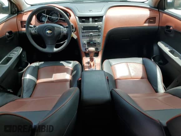 2009 Chevrolet Malibu LTZ with VIN 1G1ZK57739F216588, listed as a Copart auction lot 68029075 with 35,381 mi miles and Salvage title. Bid and sale history available at DreamBid. Image 8.