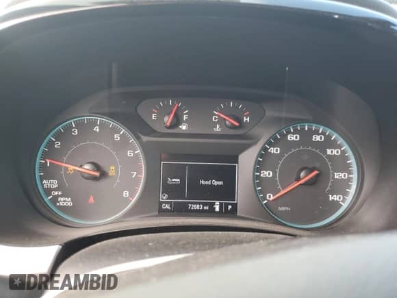 2019 Chevrolet Traverse LS with VIN 1GNEVFKW5KJ186814, listed as a Copart auction lot 68914425 with 72,683 mi miles and Salvage title. Bid and sale history available at DreamBid. Image 9.