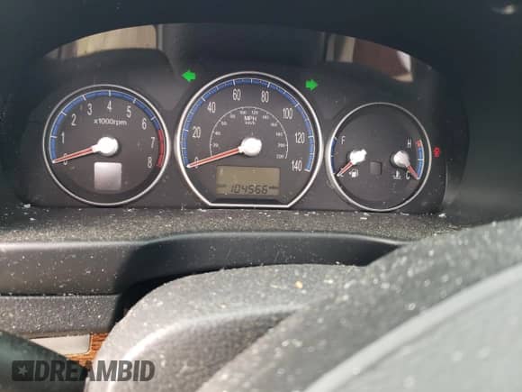 2007 Hyundai Santa Fe SE с VIN 5NMSH13EX7H110546, выставлен на аукционе Copart как лот 48043634 с пробегом 104 566 миль миль и Списание • Salvage title. История ставок и продаж доступна на DreamBid. Изображение 9.
