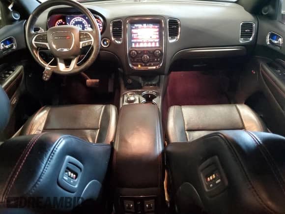 2016 Dodge Durango R/T z VIN 1C4SDJCT5GC455945, wystawiony jako Copart lot #65327285 z przebiegiem 77 615 mil mil oraz Szkoda całkowita • Salvage title. Historia ofert i sprzedaży dostępna na DreamBid. Obrazek 8.