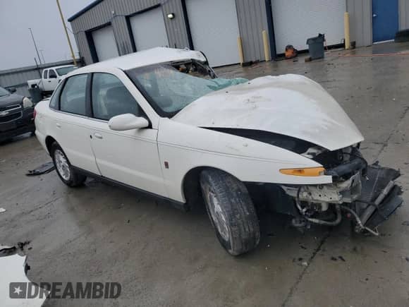 2001 Saturn LS with VIN 1G8JU52F11Y575177, listed as a Copart auction lot 47739995 with Not provided miles and Salvage title. Bid and sale history available at DreamBid. Image 4.