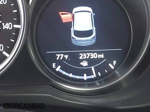 2023 Mazda CX-5 S Carbon Edition z VIN JM3KFBCM8P0261086, wystawiony jako IAAI lot #42215690 z przebiegiem 23 730 mil mil oraz . Historia ofert i sprzedaży dostępna na DreamBid. Obrazek 15.