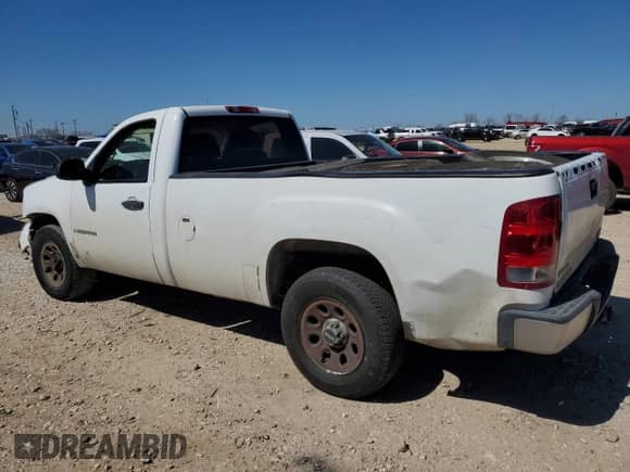 2008 GMC Sierra 1500 Work Truck с VIN 1GTEC14C68Z900948, выставлен на аукционе Copart как лот 46655515 с пробегом 139 428 миль миль и Списание • Salvage title. История ставок и продаж доступна на DreamBid. Изображение 2.