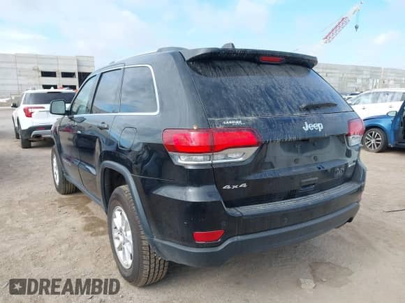 2020 Jeep Grand Cherokee Laredo E with VIN 1C4RJFAG0LC226447, listed as a IAAI auction lot 42598801 with 38,558 mi miles and . Bid and sale history available at DreamBid. Image 3.