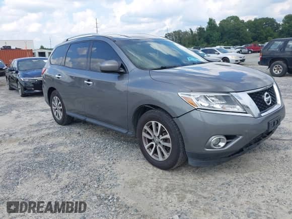 2015 Nissan Pathfinder SL z VIN 5N1AR2MN2FC650379, wystawiony jako IAAI lot #43055959 z przebiegiem 188 326 mil mil oraz . Historia ofert i sprzedaży dostępna na DreamBid. Obrazek 1.