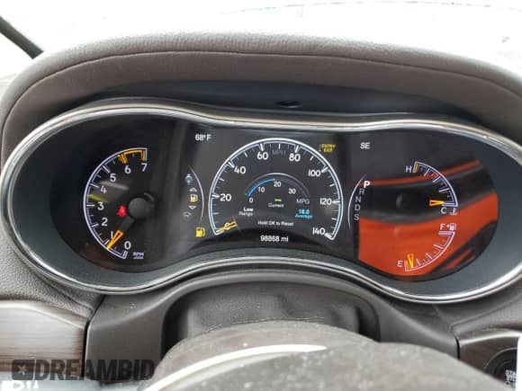 2015 Jeep Grand Cherokee High Altitude with VIN 1C4RJFCT0FC784202, listed as a Copart auction lot 81980615 with 98,868 mi miles and Salvage title. Bid and sale history available at DreamBid. Image 9.