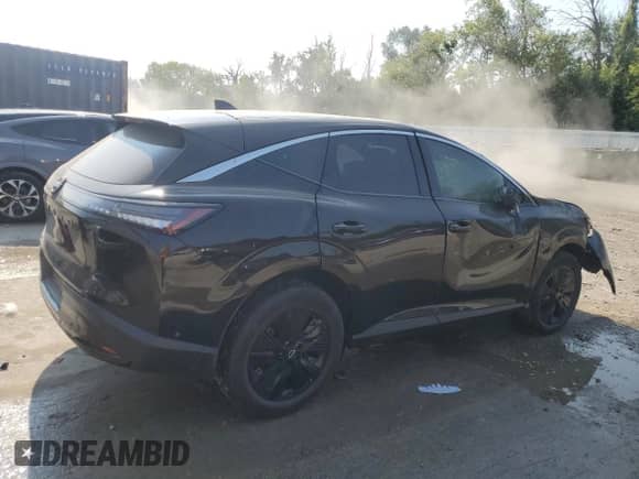 2025 Nissan Murano SV with VIN 5N1AZ3BS8SC122922, listed as a Copart auction lot 67761155 with 2,580 mi miles and Non repairable. Bid and sale history available at DreamBid. Image 3.