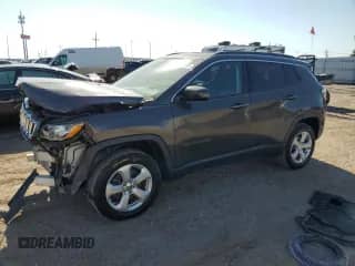 2017 Jeep Compass Latitude с VIN 3C4NJDBB8HT651948, выставлен на аукционе Copart как лот 69256185 с пробегом 89 365 миль миль и Списание • Salvage title. История ставок и продаж доступна на DreamBid. Изображение 1.