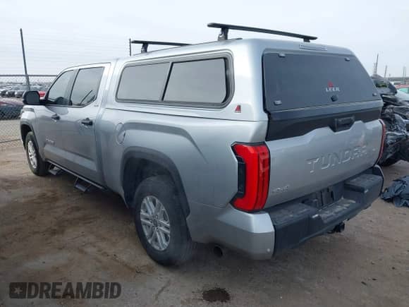 2024 Toyota Tundra SR5 with VIN 5TFLA5EC0RX022983, listed as a IAAI auction lot 41414520 with 20,576 mi miles and . Bid and sale history available at DreamBid. Image 3.