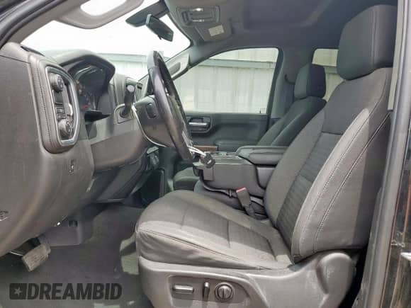 2019 Chevrolet Silverado 1500 LT with VIN 3GCPWCEK3KG162079, listed as a Copart auction lot 61602965 with 107,577 mi miles and Salvage title. Bid and sale history available at DreamBid. Image 7.