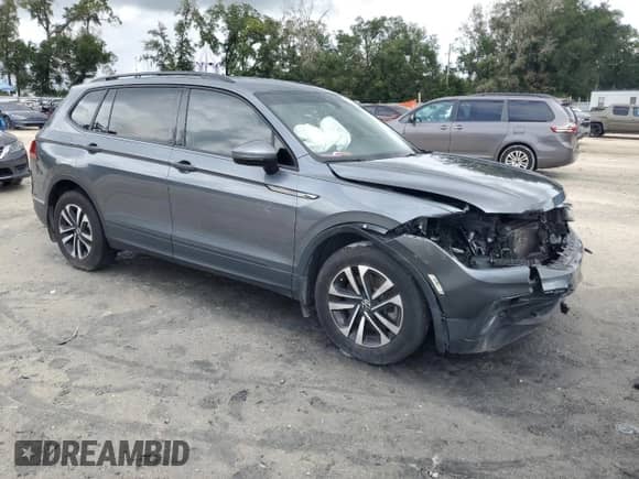 2024 Volkswagen Tiguan S с VIN 3VVRB7AX1RM004026, выставлен на аукционе Copart как лот 85853655 с пробегом 64 827 миль миль и На запчасти • Non repairable. История ставок и продаж доступна на DreamBid. Изображение 4.