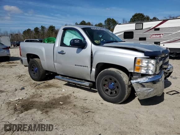 2013 Chevrolet Silverado 1500 Work Truck с VIN 1GCNCPEX3DZ354723, выставлен на аукционе Copart как лот 44981364 с пробегом 23 885 миль миль и На запчасти • Non repairable. История ставок и продаж доступна на DreamBid. Изображение 4.