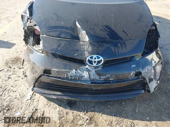 2012 Toyota Prius One with VIN JTDKN3DU2C1593755, listed as a IAAI auction lot 43136834 with 129,156 mi miles and . Bid and sale history available at DreamBid. Image 6.