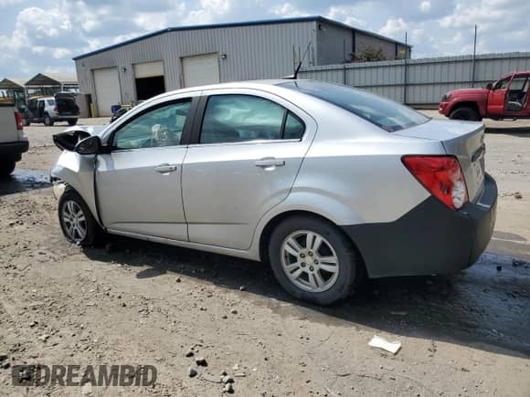 2014 Chevrolet Sonic LT z VIN 1G1JC5SH4E4106665, wystawiony jako Copart lot #81576775 z przebiegiem Nie podano mil oraz Szkoda całkowita • Salvage title. Historia ofert i sprzedaży dostępna na DreamBid. Obrazek 2.