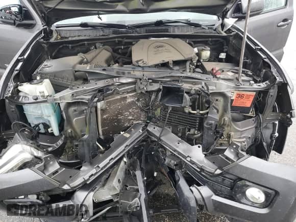 2018 Toyota Tacoma SR5 with VIN 5TFRZ5CN3JX065967, listed as a Copart auction lot 45059415 with 94,321 mi miles and Salvage title. Bid and sale history available at DreamBid. Image 13.