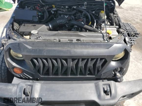 2008 Jeep Wrangler Unlimited X с VIN 1J4GB39108L621667, выставлен на аукционе Copart как лот 68571685 с пробегом 150 694 миль миль и Списание • Salvage title. История ставок и продаж доступна на DreamBid. Изображение 12.