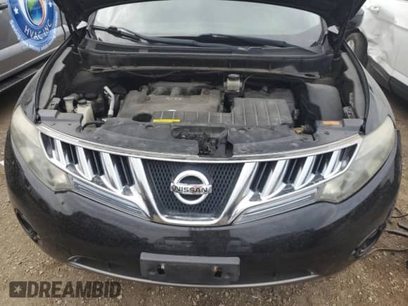2010 Nissan Murano SL with VIN JN8AZ1MW4AW118988, listed as a Copart auction lot 82432115 with 156,414 mi miles and Salvage title. Bid and sale history available at DreamBid. Image 11.