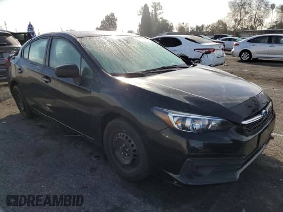 2023 Subaru Impreza with VIN 4S3GKAB69P3600055, listed as a Copart auction lot 43751825 with 20,376 mi miles and Salvage title. Bid and sale history available at DreamBid. Image 4.