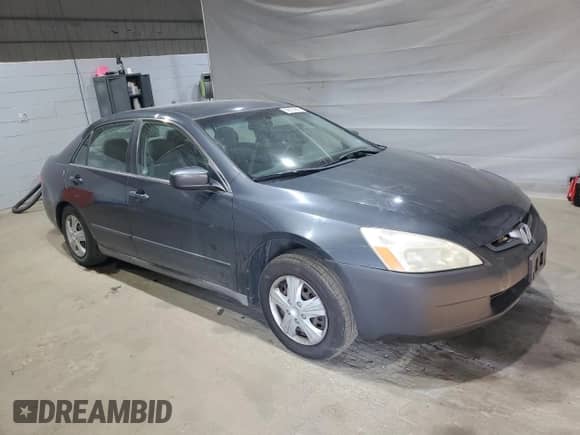 2005 Honda Accord LX with VIN 1HGCM56425A118062, listed as a Copart auction lot 66635865 with 139,774 mi miles and Salvage title. Bid and sale history available at DreamBid. Image 4.