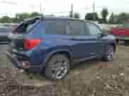 2022 Honda Passport EX-L with VIN 5FNYF8H54NB023046, listed as a Copart auction lot 63494925 with 27,245 mi miles and Salvage title. Bid and sale history available at DreamBid. Image 3.